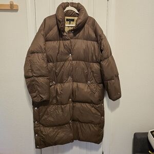 Rag & Bone Brown Puffer Coat